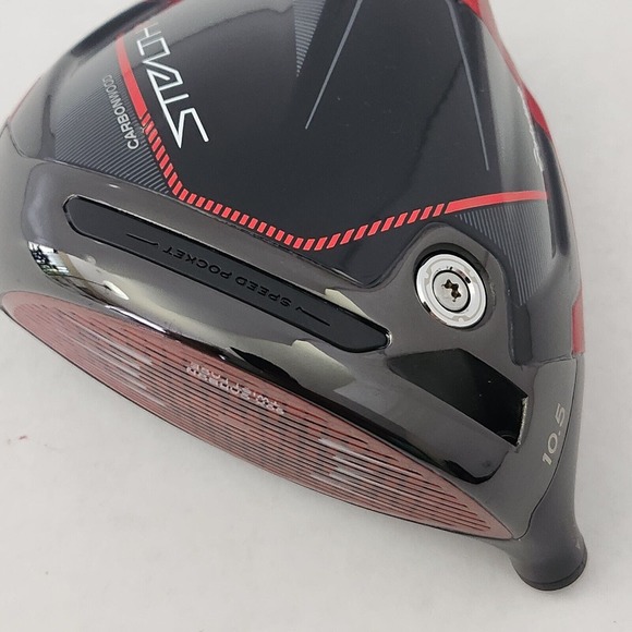 LEFT-HANDED Taylormade Stealth 2 Driver 10.5º Club Head Only Excellent! NO-SCREW - Picture 10 of 12